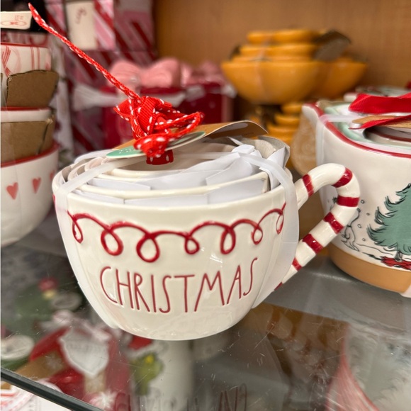 Rae Dunn Other - Rae Dunn Christmas Candy Cane Measuring Cups New